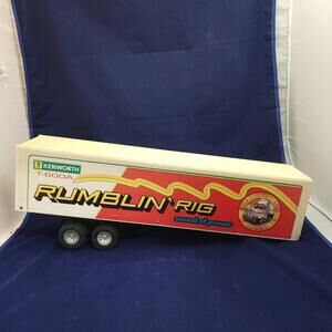 Kenworth T-600A Rumblin'‎ Rig Semi Truck Trailer Sound of Power Vintage Toy